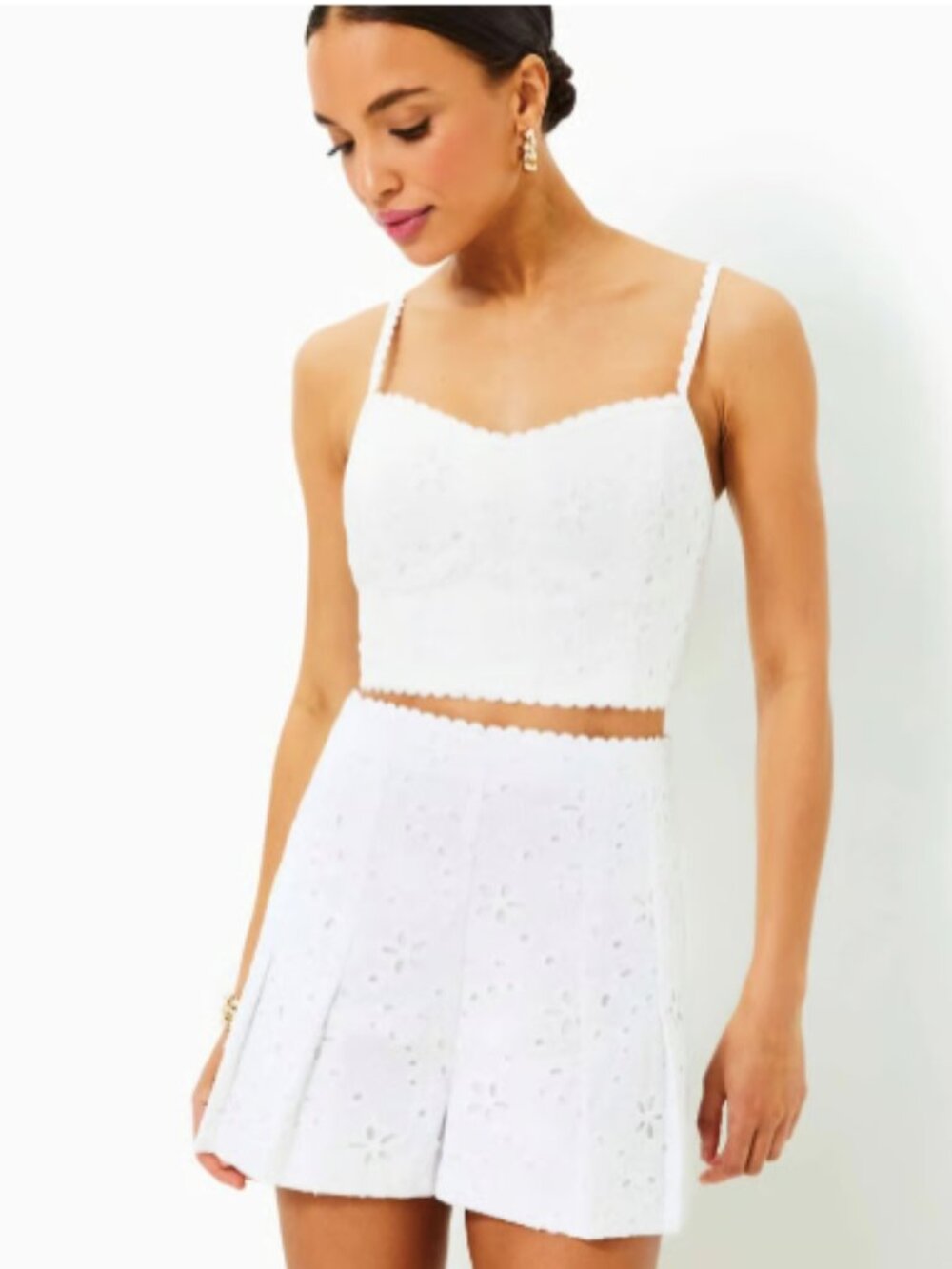 NWT Lilly Pulitzer Winslow Eyelet Shorts in Sealife Eyelet Print